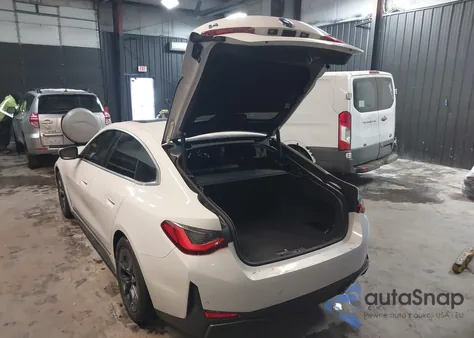 2025 BMW I4 Gran Coupe Edrive40 z USA, uszkodzony, nr VIN WBY23HD01SFT95748